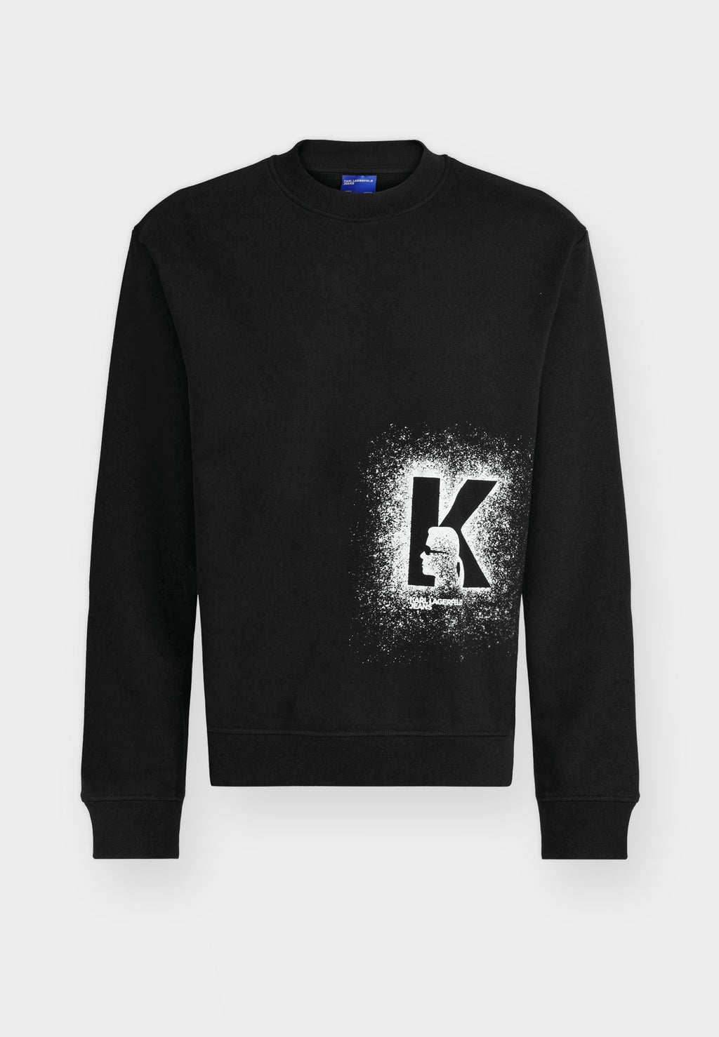 REG LOGO SWEAT - Sweatshirt - black