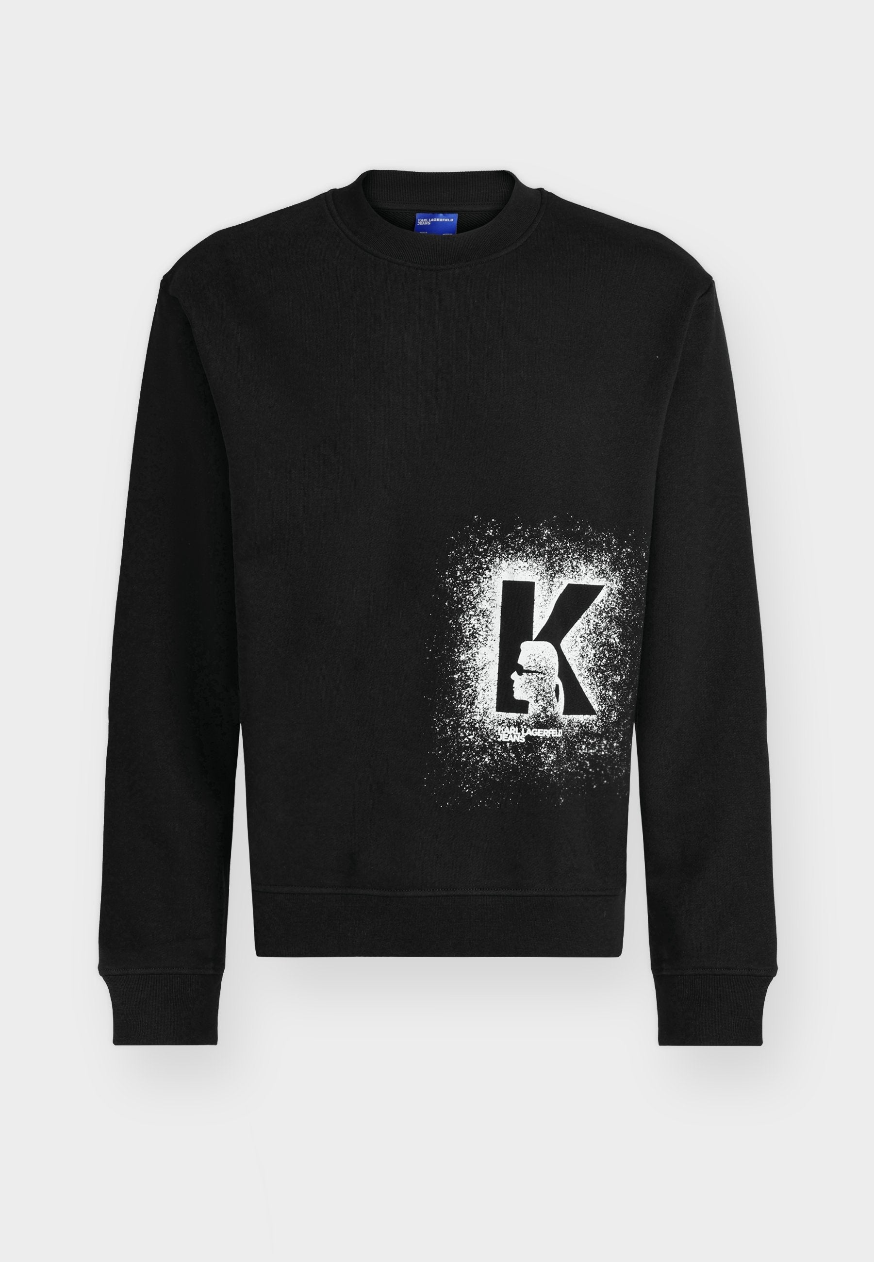 REG LOGO SWEAT - Sweatshirt - black