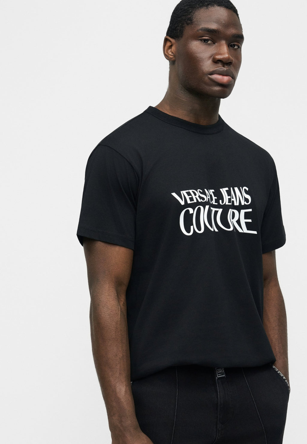LOGO LIQUIFY - Print T-shirt - black
