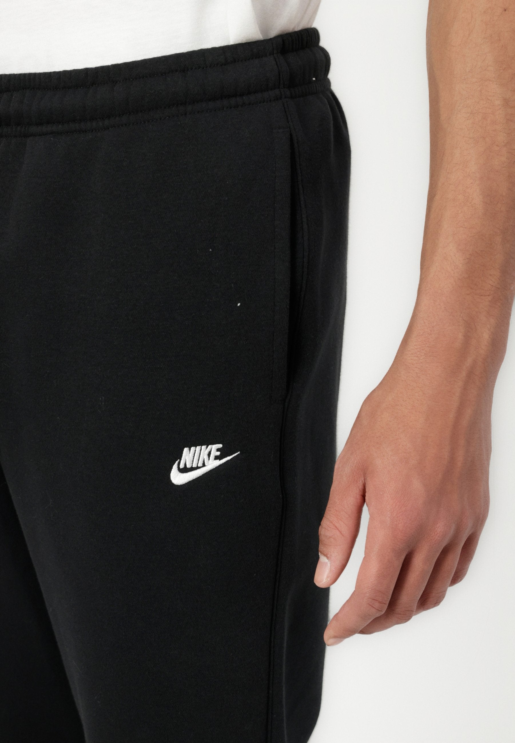 Tracksuit bottoms - black/white