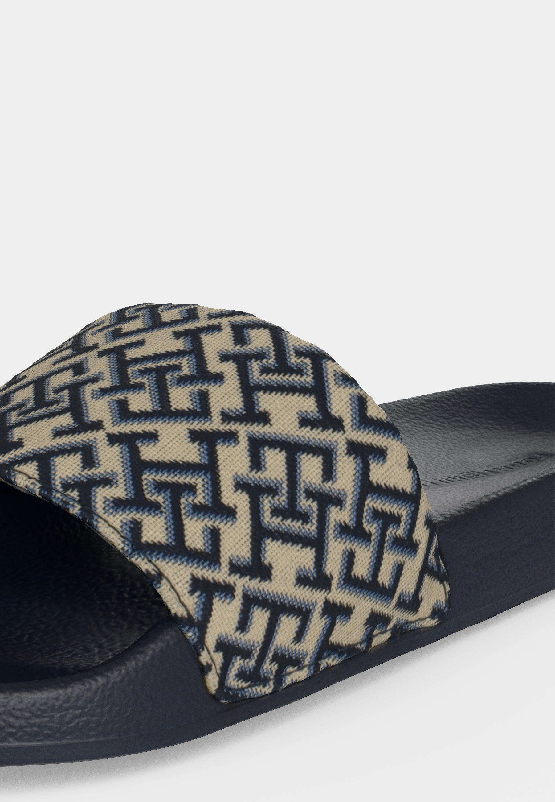 TH MONOGRAM POOL SLIDE - Mules - space blue