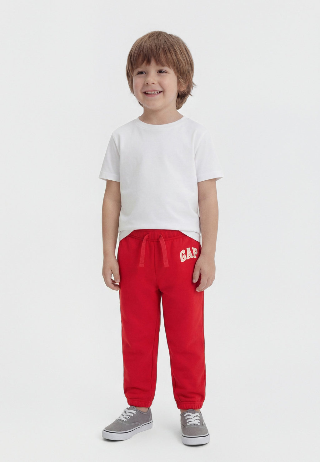 LOGO UNISEX 2 PACK - Tracksuit bottoms - modern red