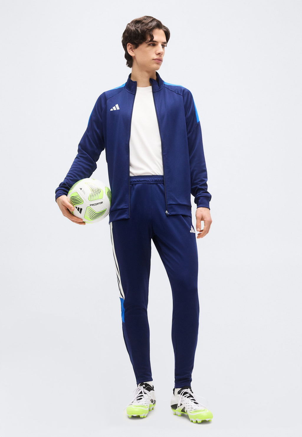 TIRO 26 ESSENTIALS TRACKSUITS - Tracksuit - dark blue/bright royal/white