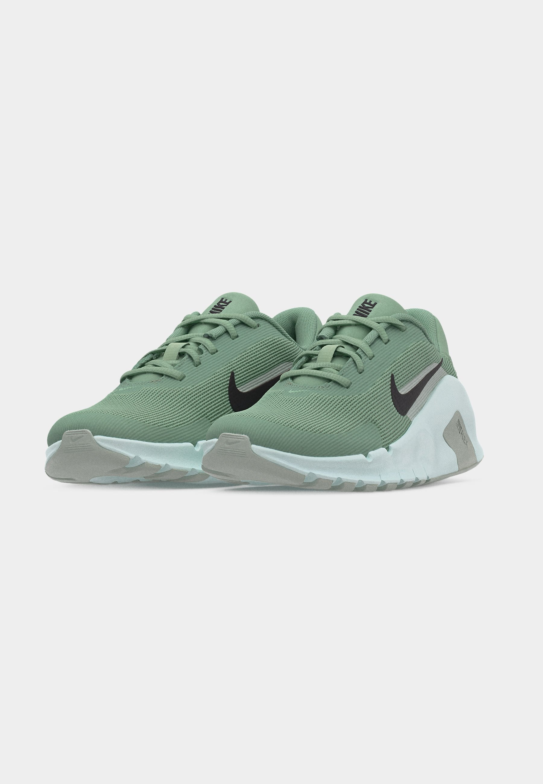 FLEX - Training shoe - steam/black/light silver-coloured/barely green