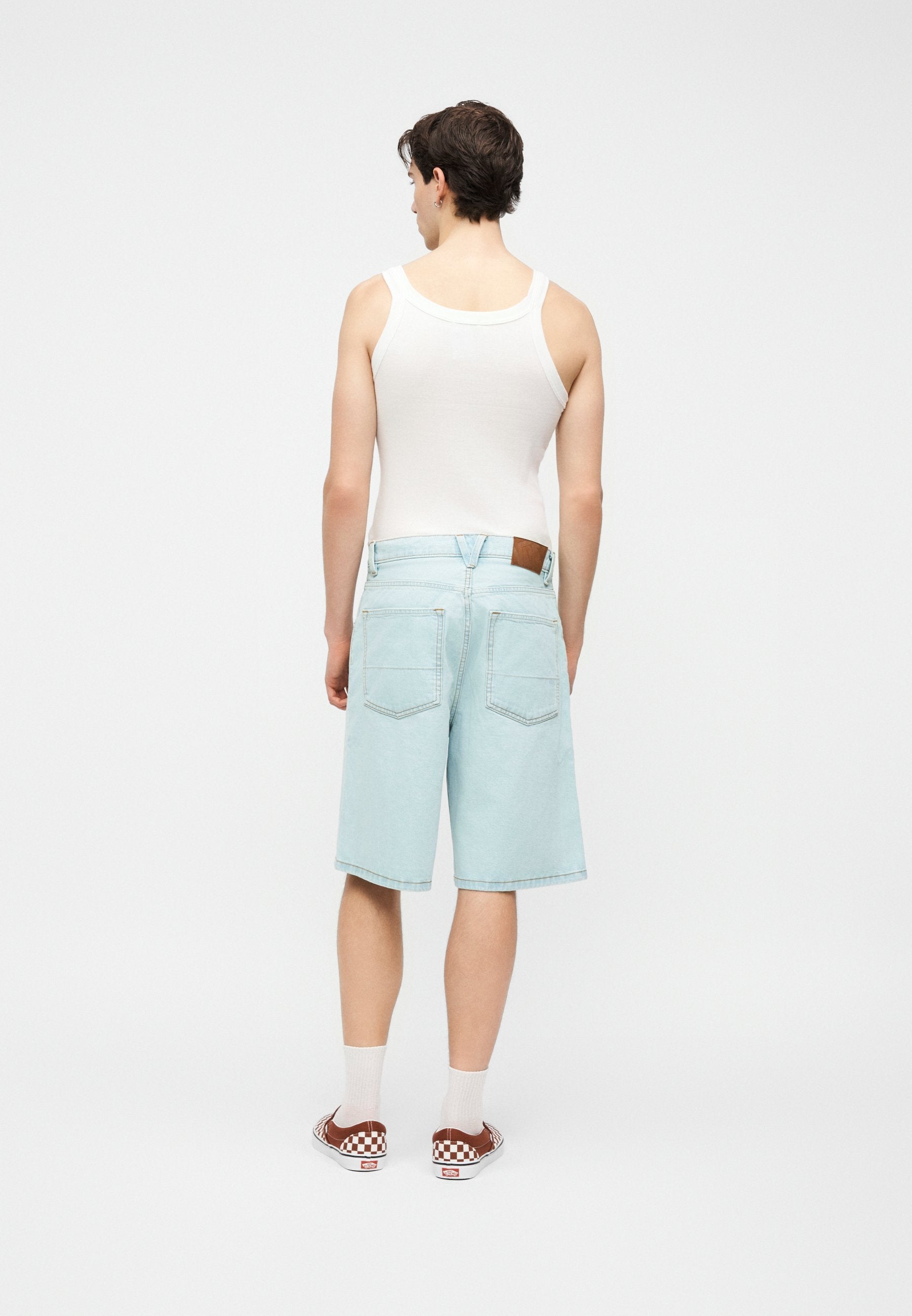 Denim shorts - blue ice