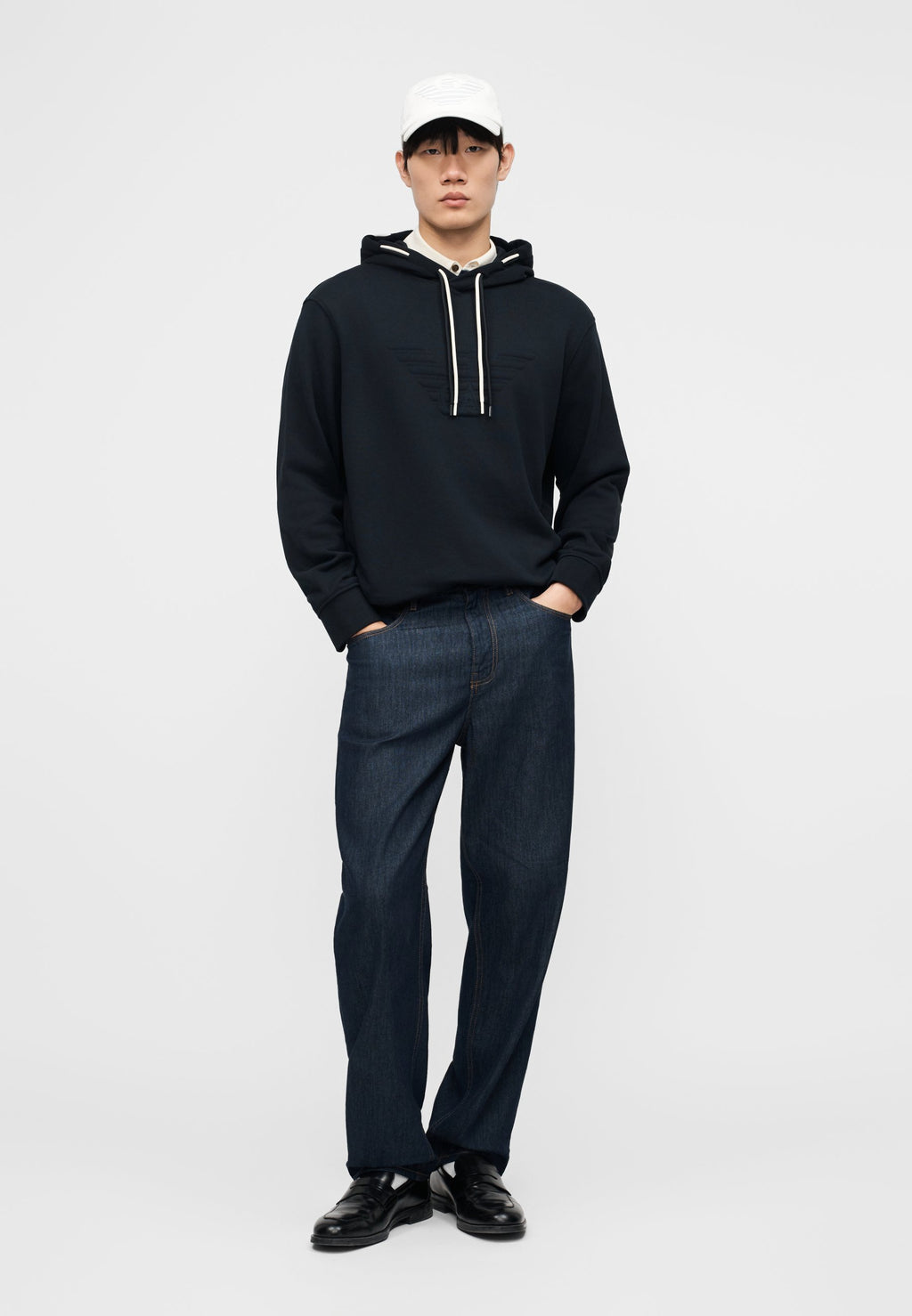 Hoodie - navy