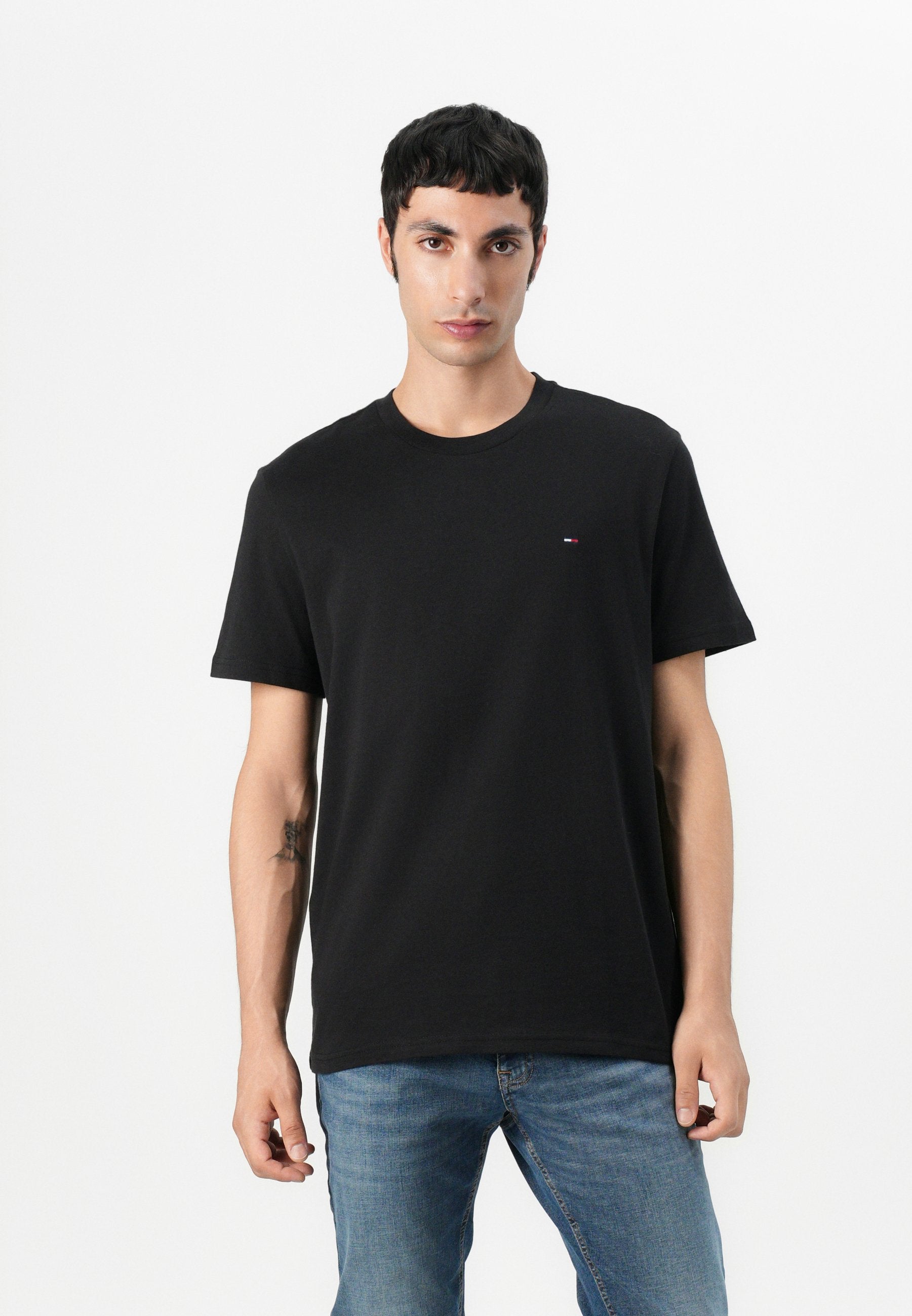SLIM TEE 2 PACK - Basic T-shirt - black
