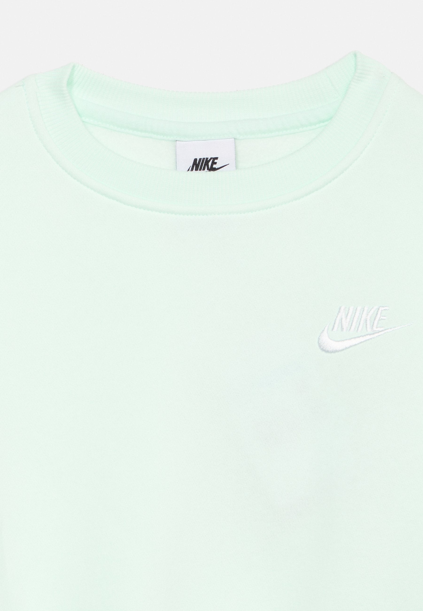 CLUB - Sweatshirt - barely green/white