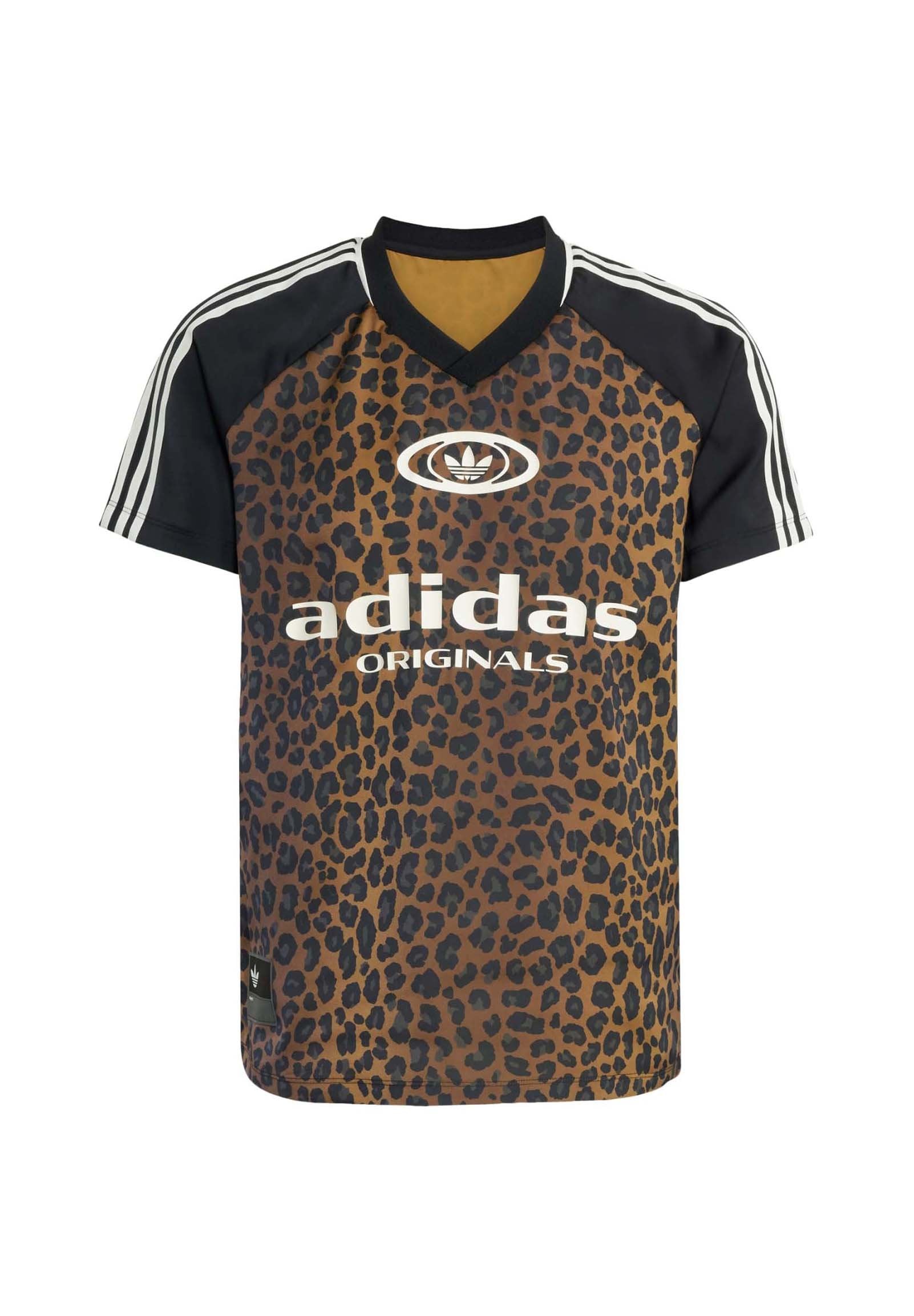 LEO PRINT SATIN - Print T-shirt - multicolor bronze strata