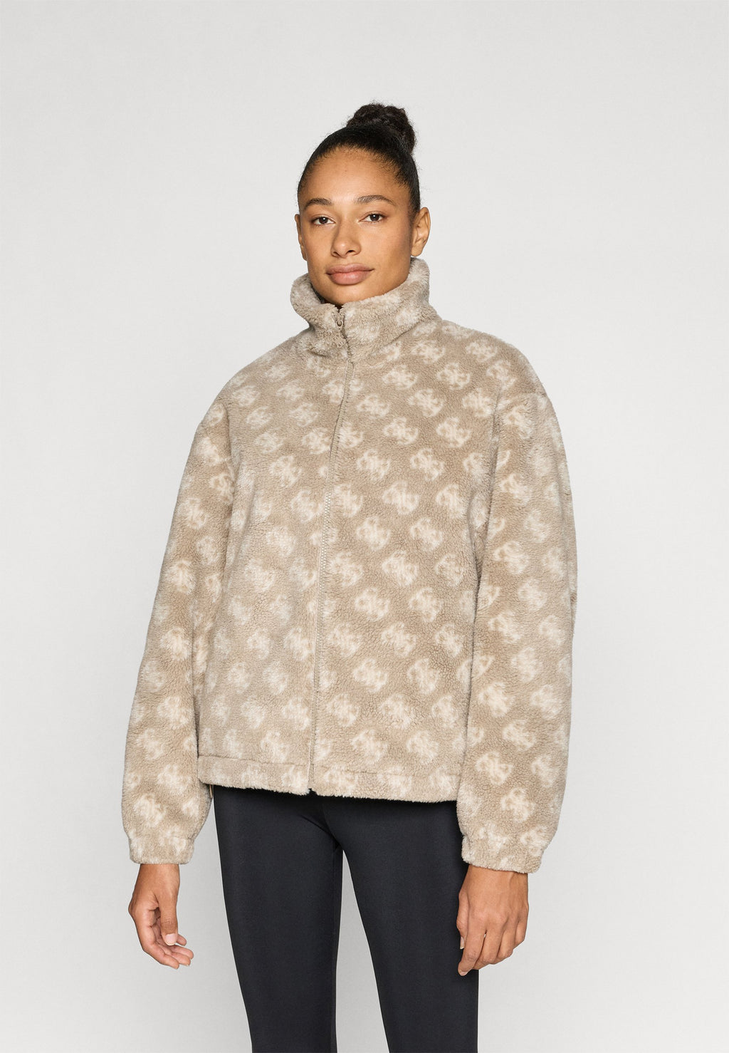 LOUISE FULL ZIP JACKET - Fleece jacket - beige