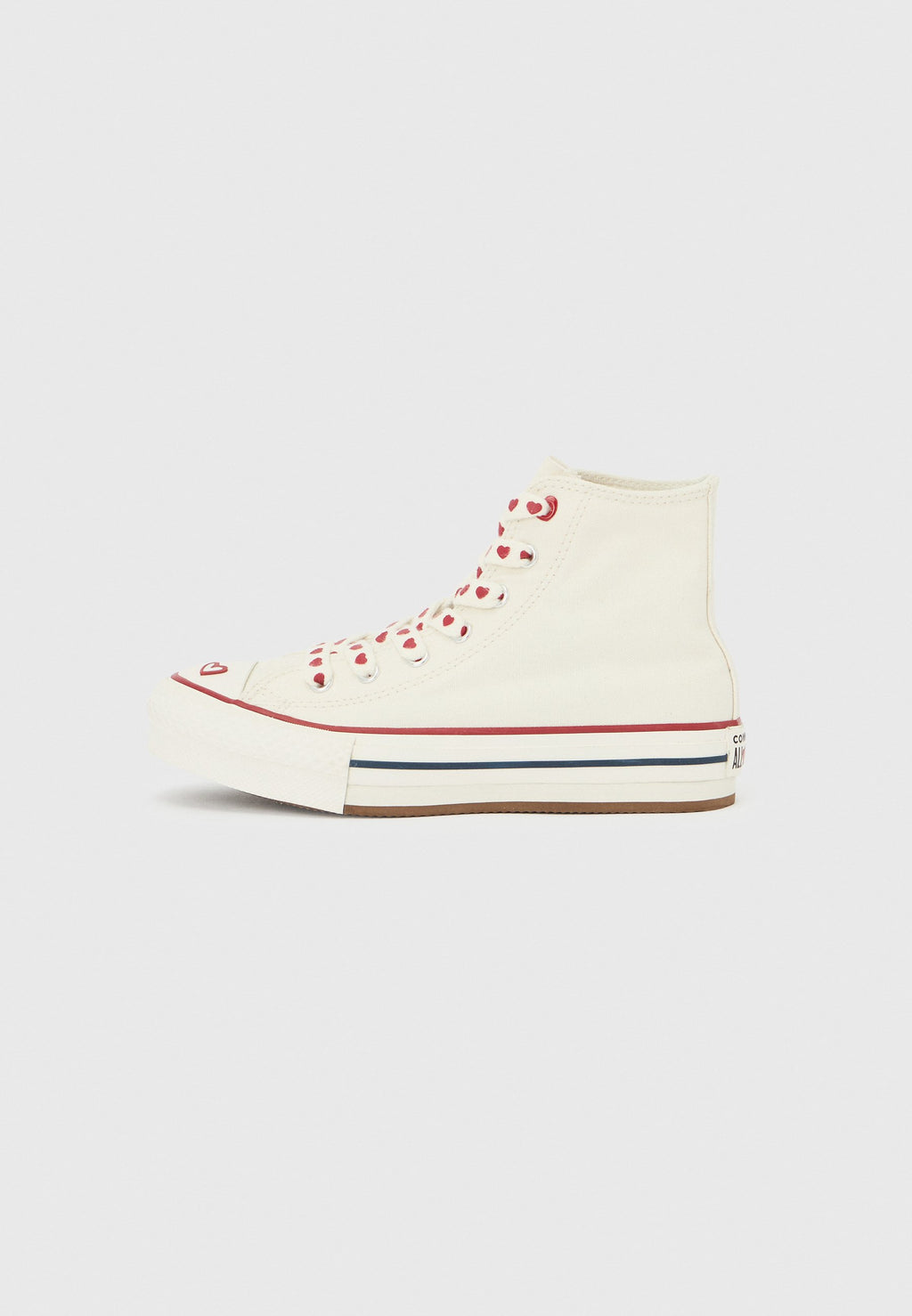 CHUCK TAYLOR ALL STAR EVA LIFT UNISEX - High-top trainers - vintage white/days ahead