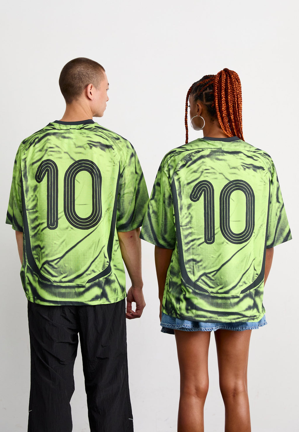 ADILENIUM UNISEX - Print T-shirt - pulse lime