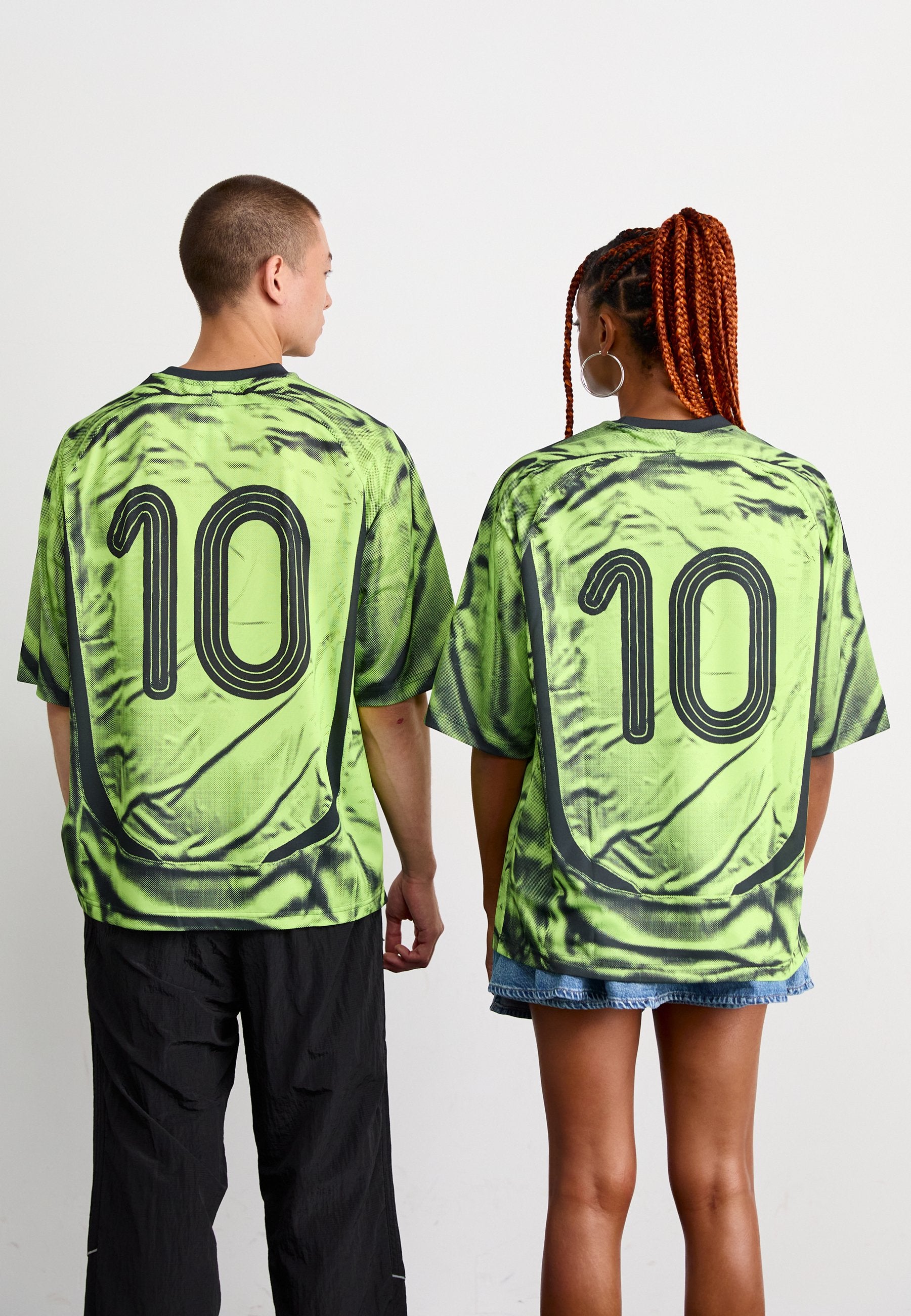 ADILENIUM UNISEX - Print T-shirt - pulse lime