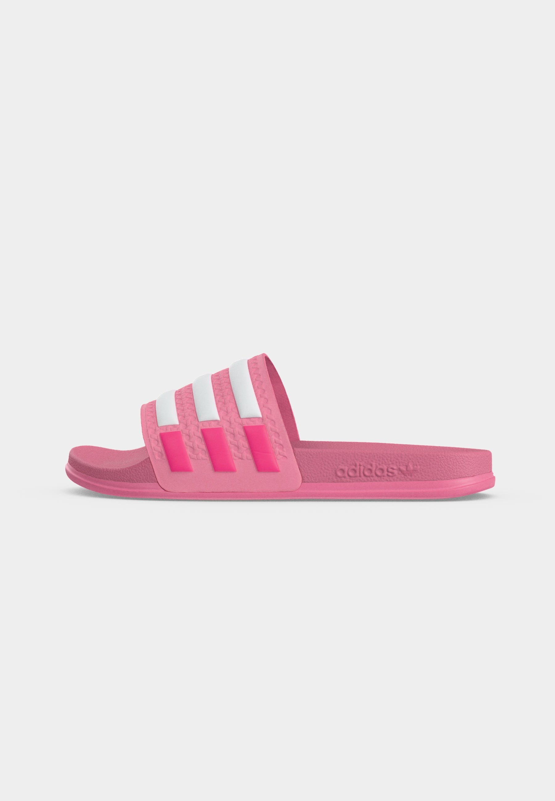 ADILETTE OG - أحذية مريحة - وردي سعيد/أبيض/وردي لامع