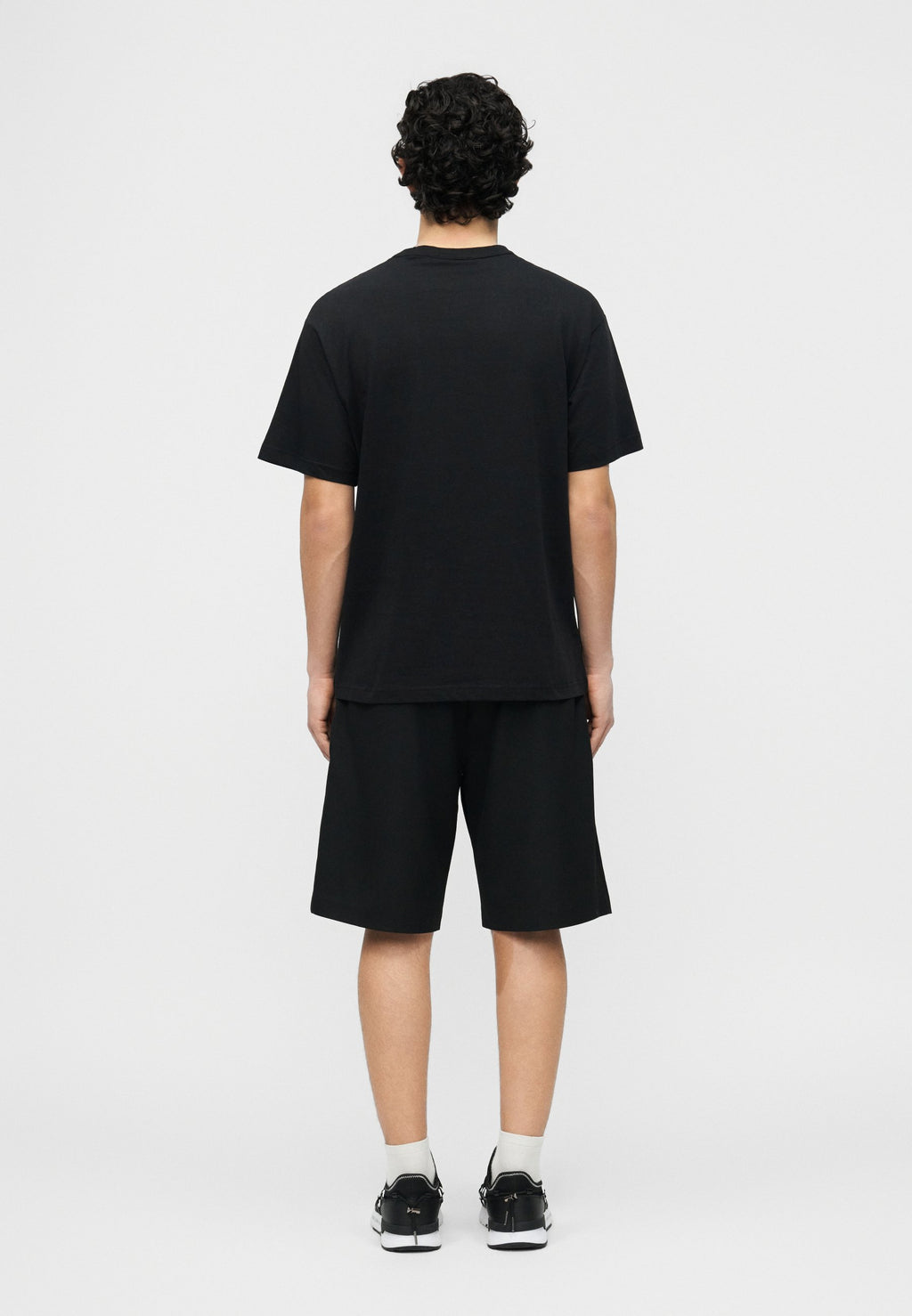 Print T-shirt - black