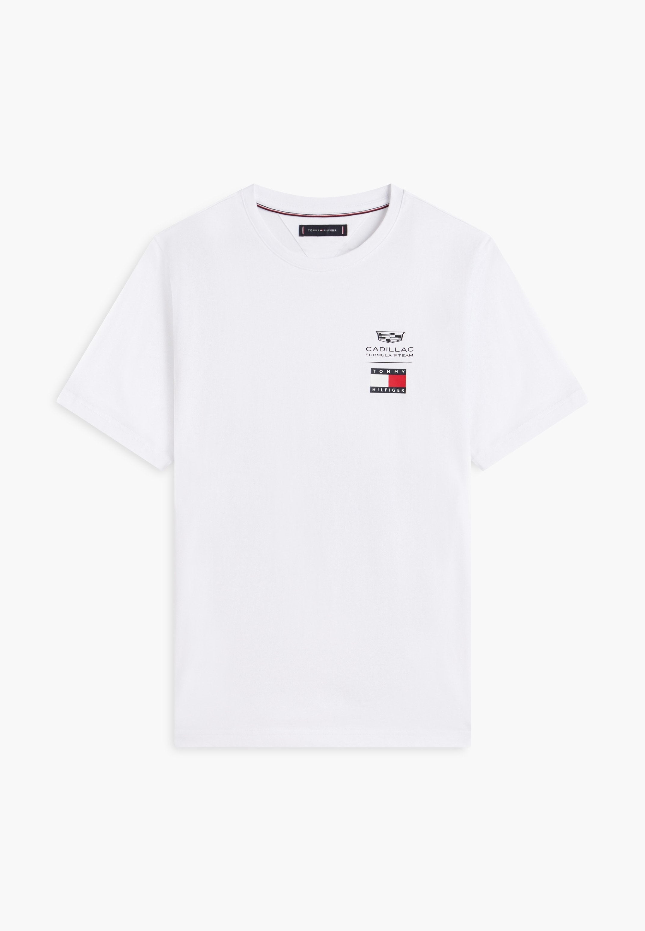 TH X CADILLAC FORMULA 1 TEAM LOGO TEE UNISEX - Print T-shirt - white