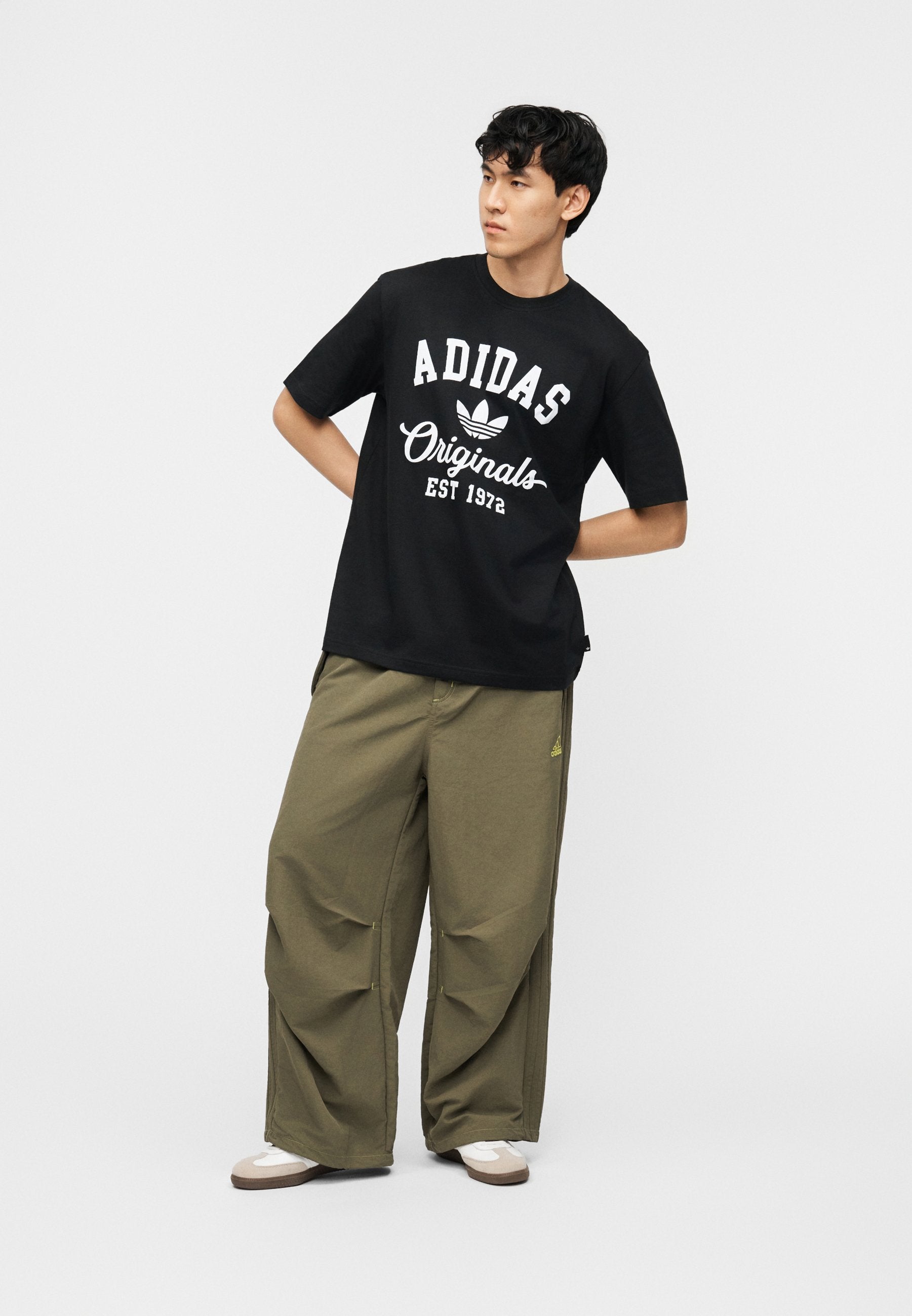 LOOSE GRAPHIC UNISEX - Print T-shirt - black