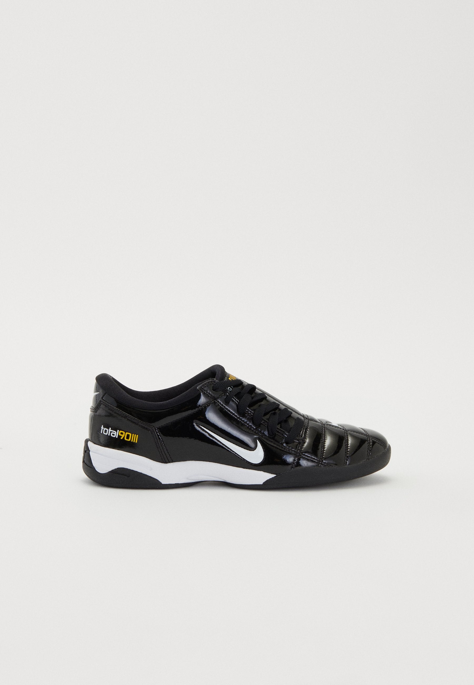 T90 SP UNISEX - Baskets - noir/blanc/argenté métallisé