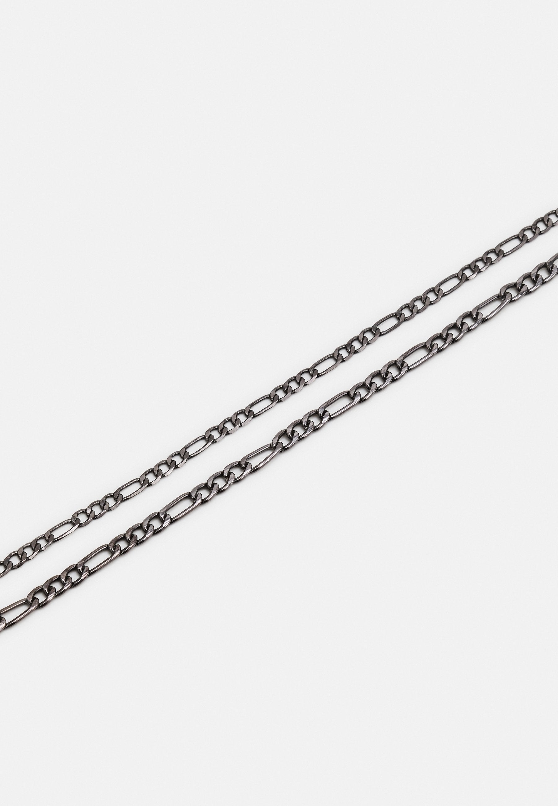 JACLARIO NECKLACE UNISEX 2 PACK - Necklace - black