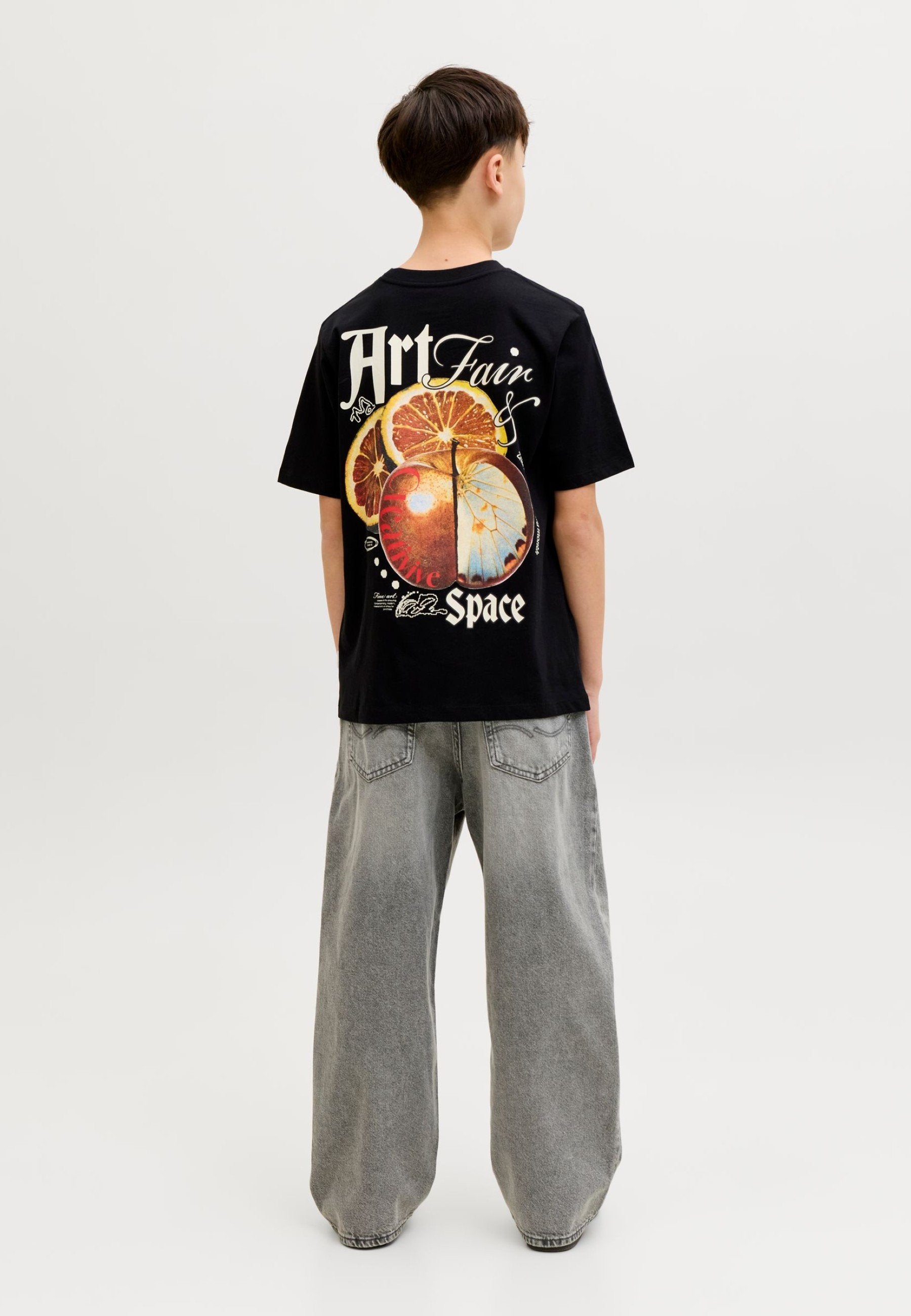 Extra gy fit JJIRON JJORIGINAL SQ 204 NOOS RET JNR Junior - Relaxed fit jeans - grey denim