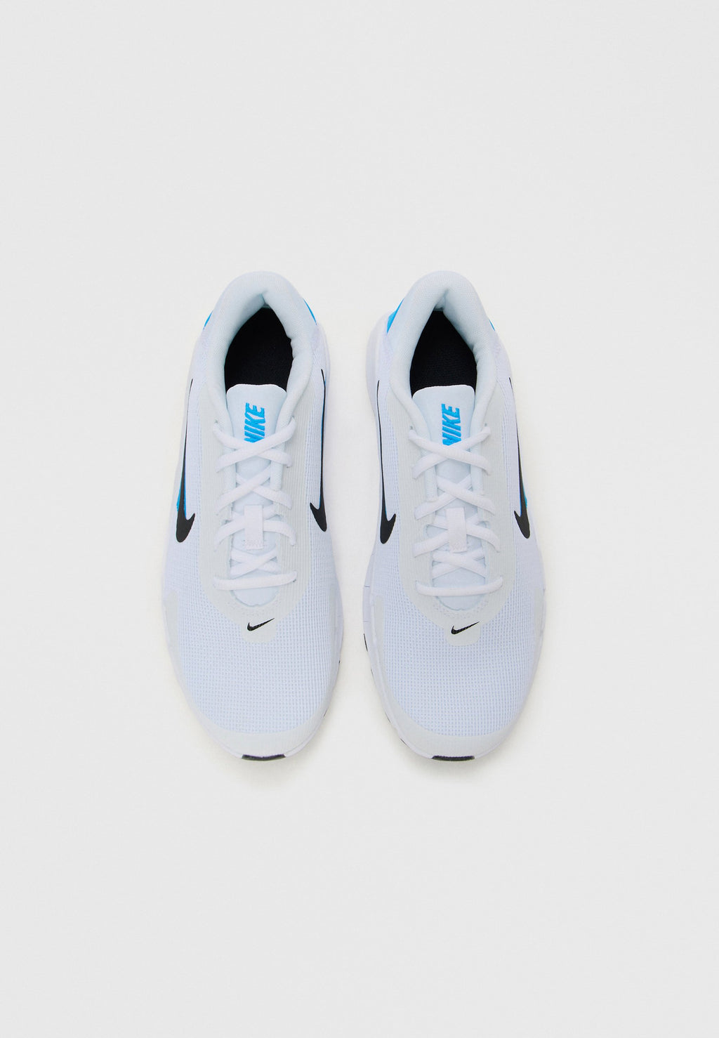 FLEX TRAIN - Training shoe - white/black/blue hero