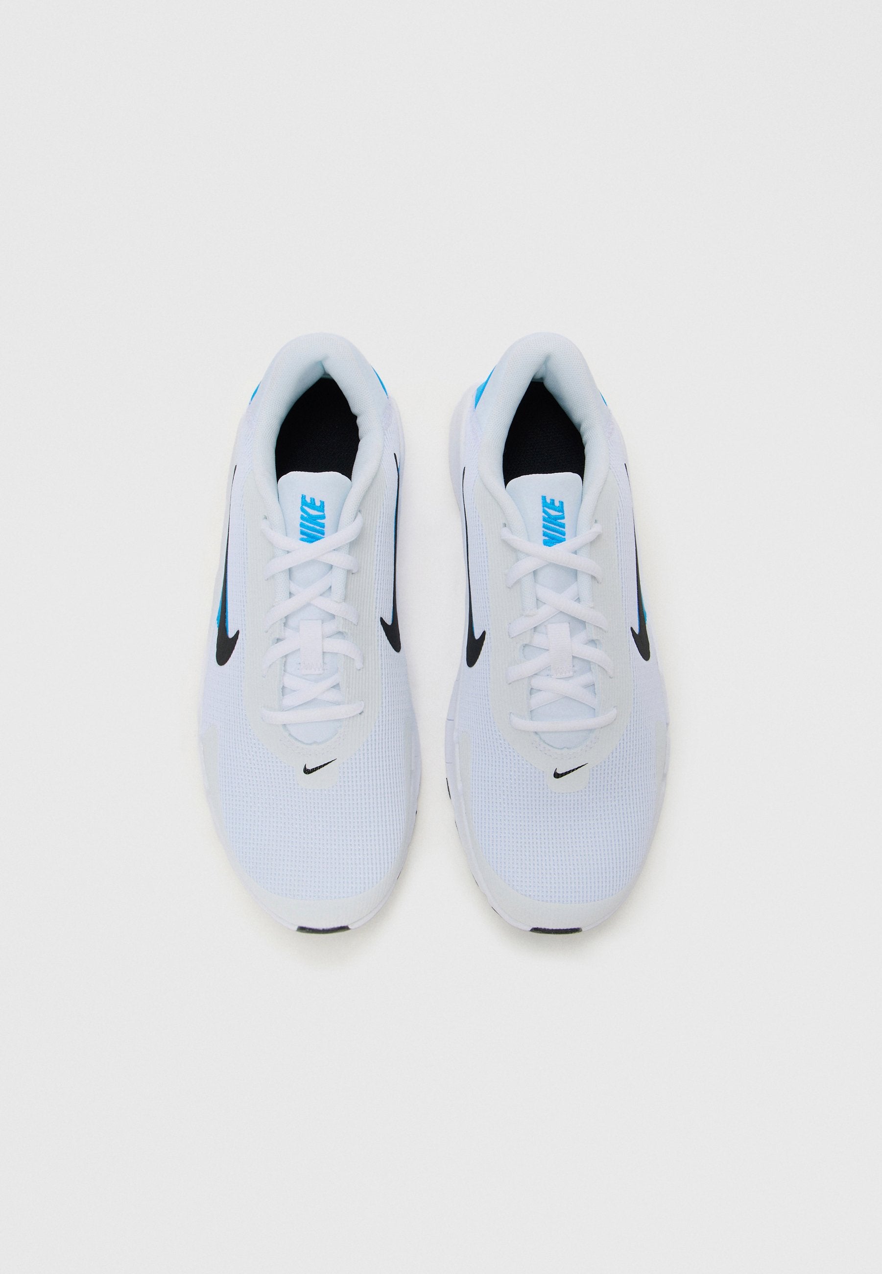 FLEX TRAIN - Training shoe - white/black/blue hero