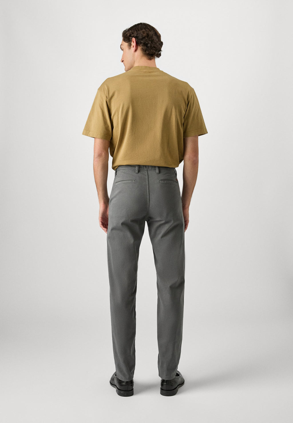 CHINO TAPERED - Chinos - charcoal