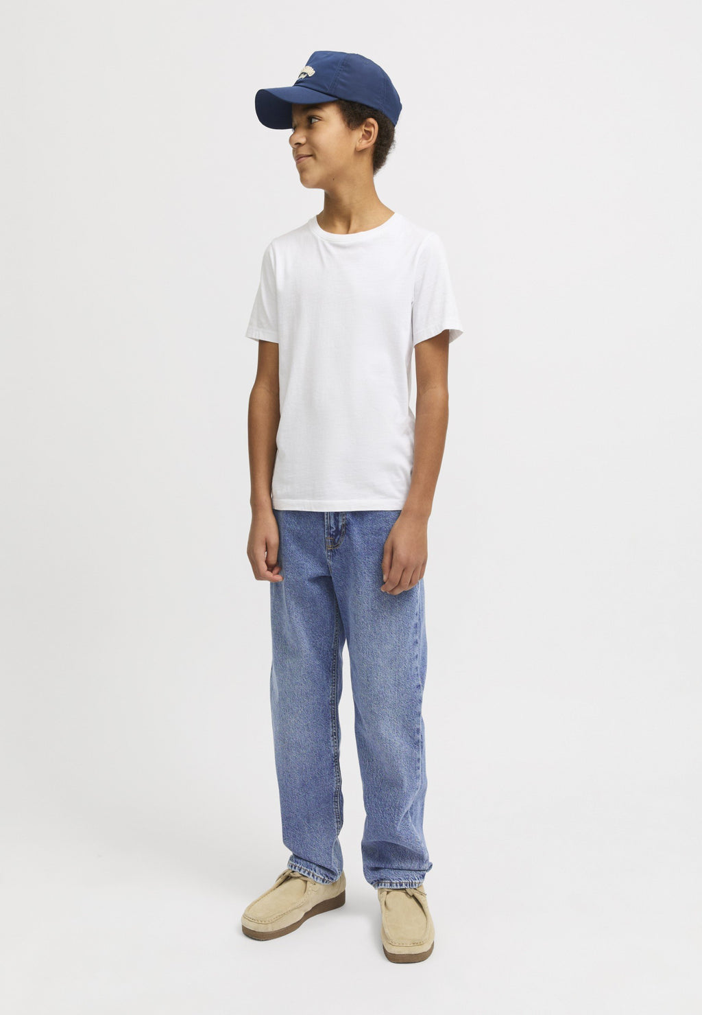 JJICHRIS - Straight leg jeans - blue denim
