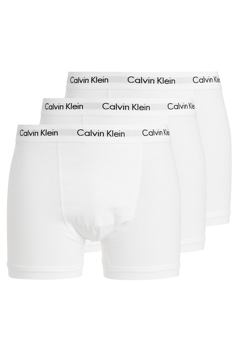 LOT DE 3 BOXERS EN COTON STRETCH - Boxers - Culottes - blanc