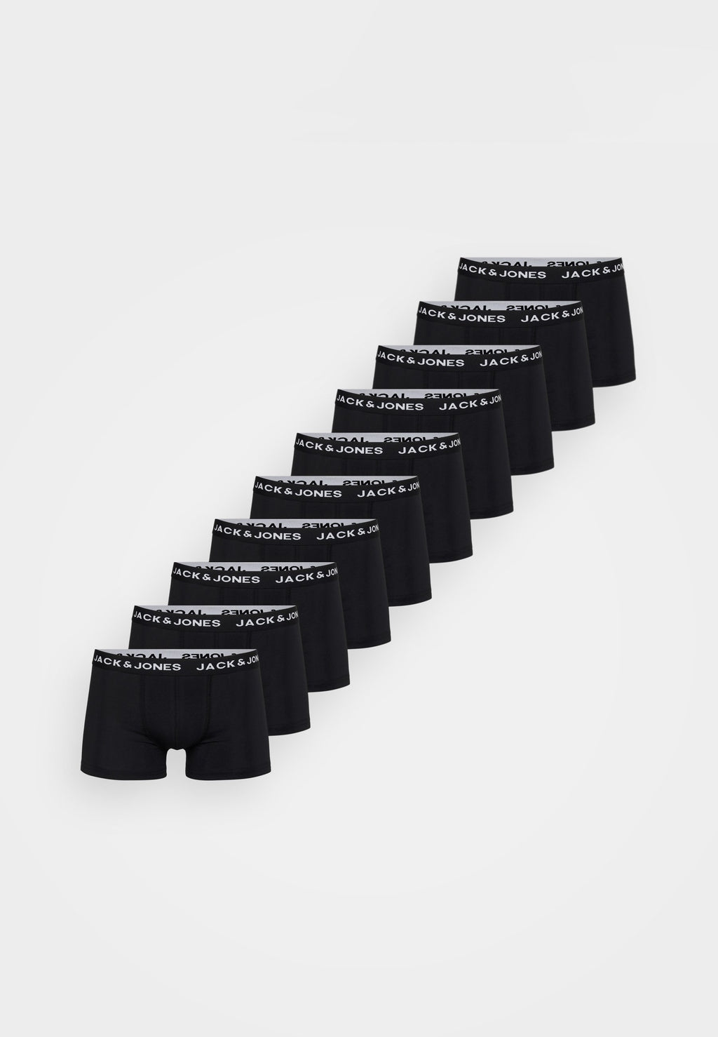 JACSOLID  10 PACKS - Trunks - black