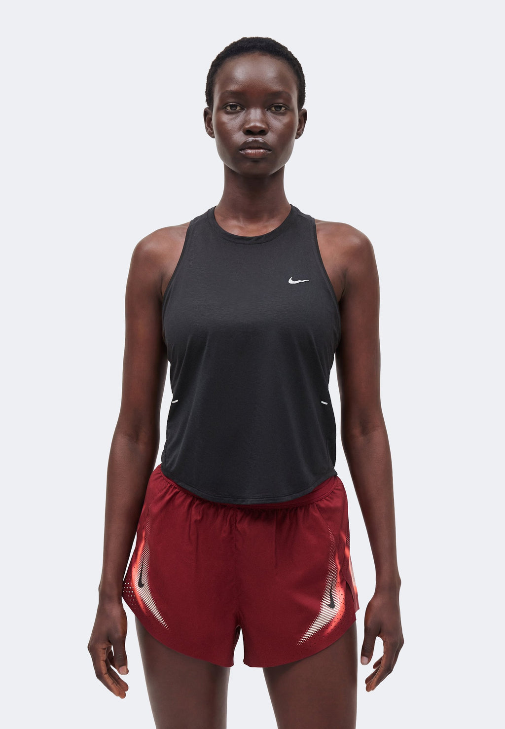 SWIFT TANK - Top - black/white