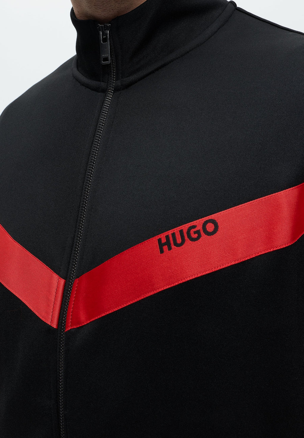 DARTI - Zip-up sweatshirt - black