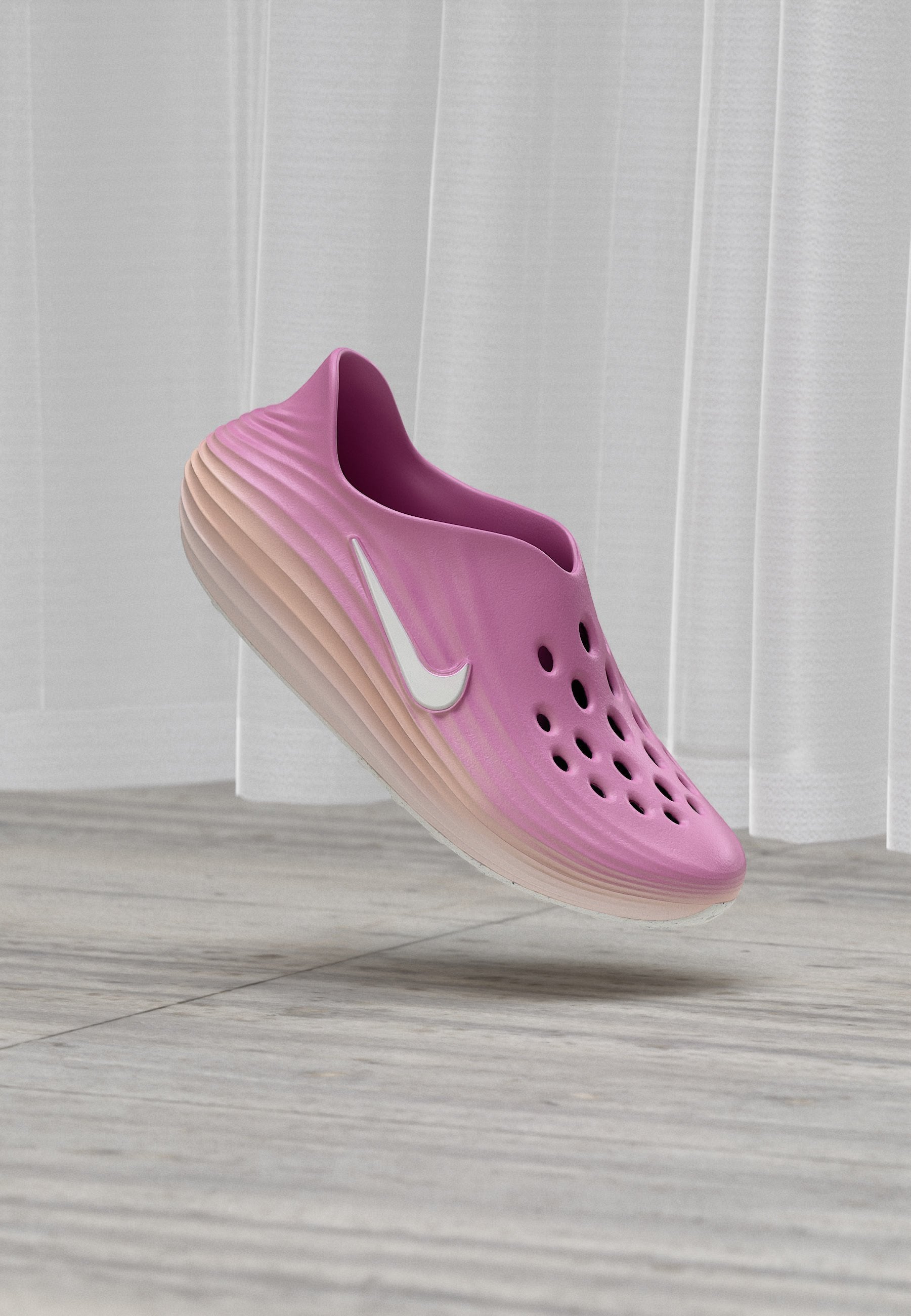 REACTX REJUVEN 8 - Slip-ons - sail/arctic orange/light magenta