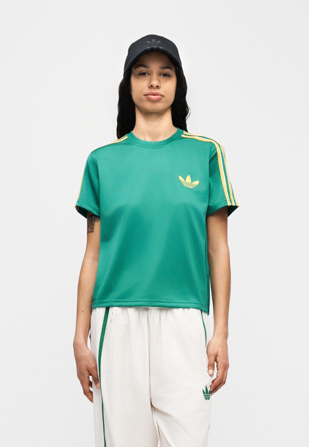 FIREBIRD TEE - Temel Tişört - parlak yeşil/sarı/kirli beyaz