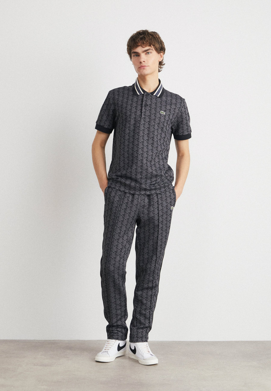 UNISEX - Tracksuit bottoms - black/graphite