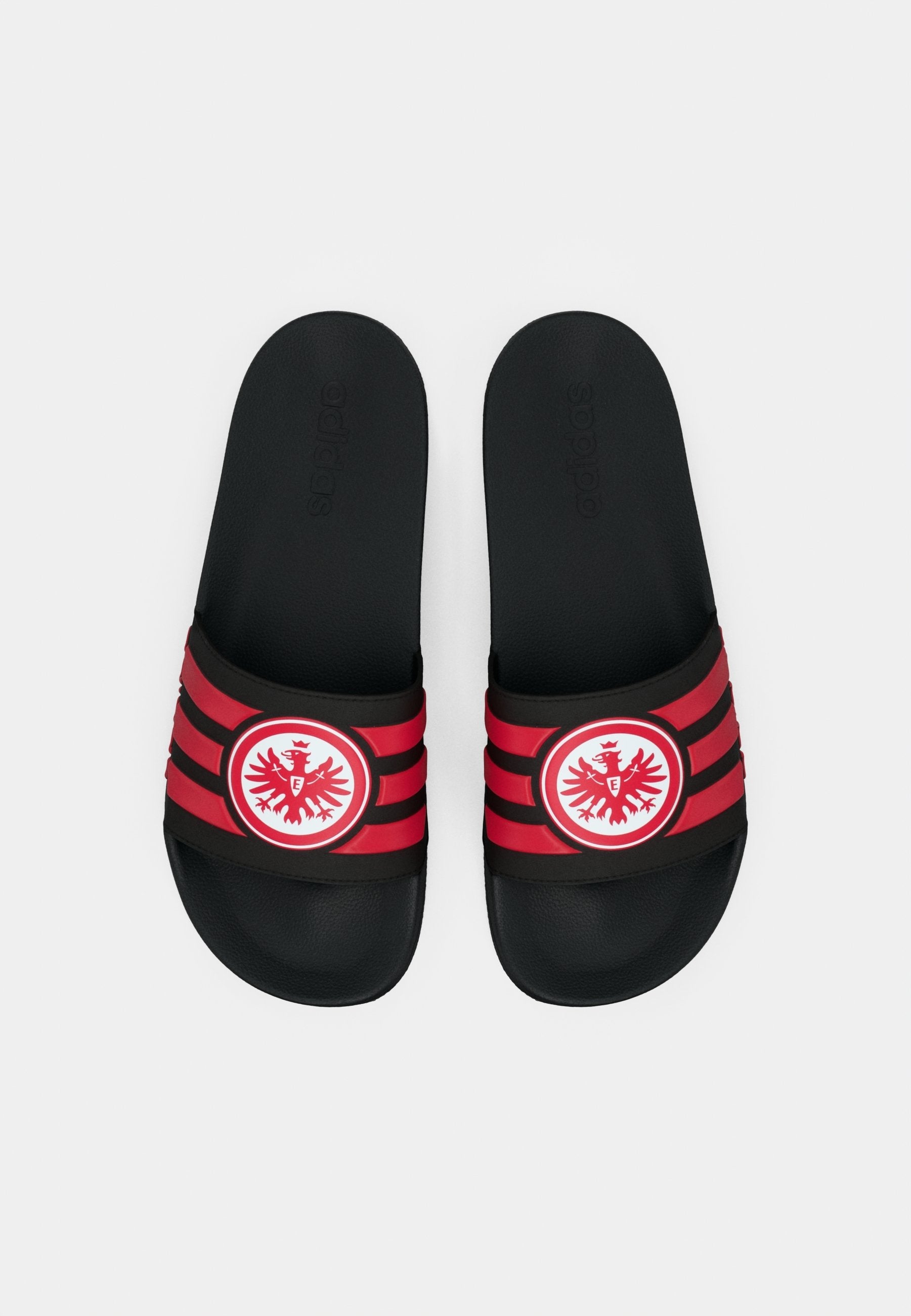 ADILETTE SHOWER FRANKFURT - Claquettes de piscine - core black/sge red