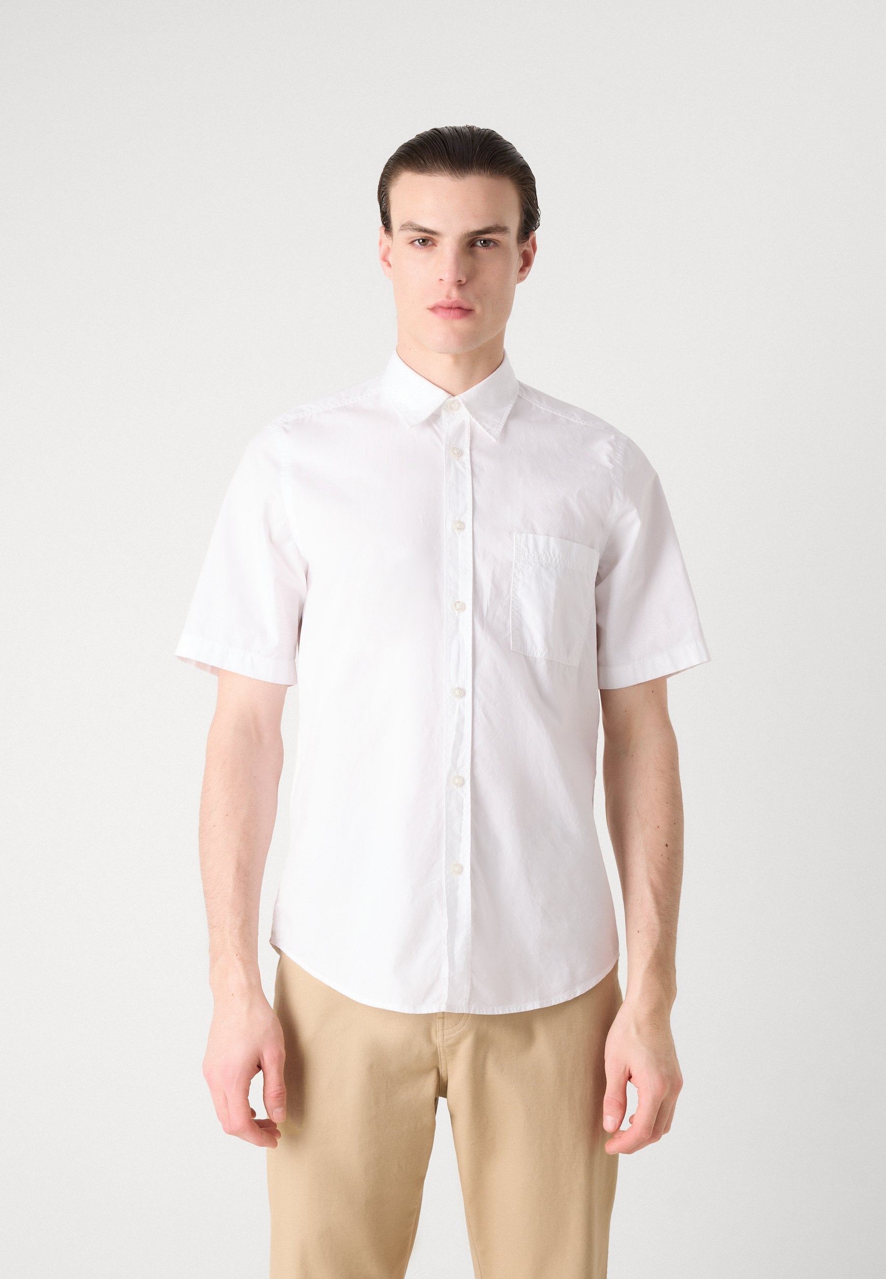 RELEGANT SHORT - Shirt - white