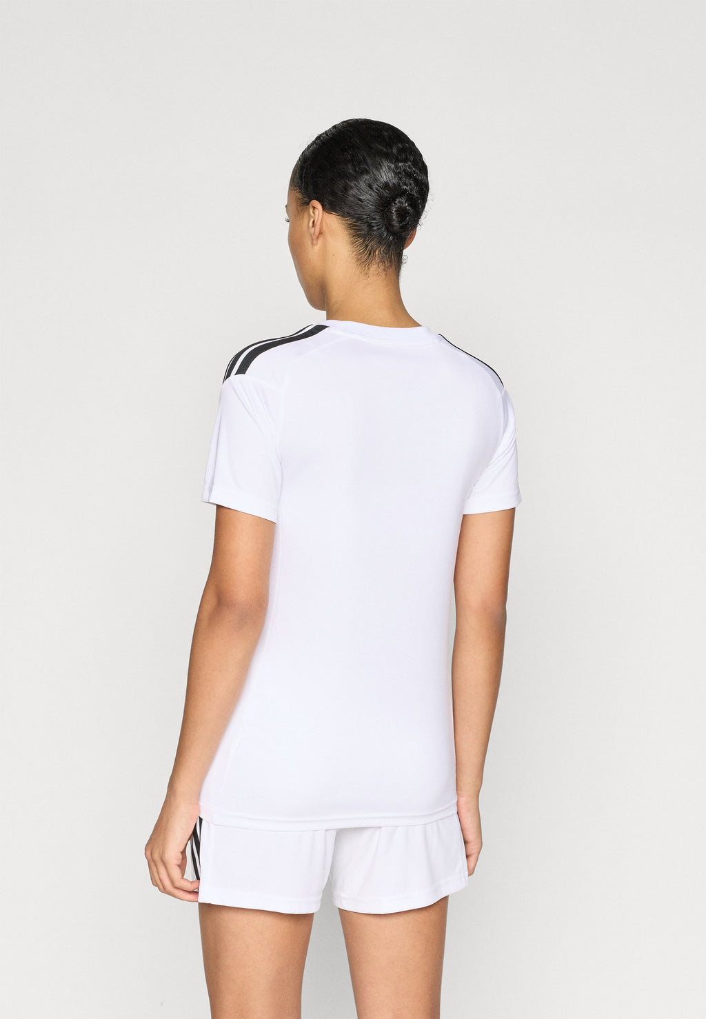 Print T-shirt - white/black
