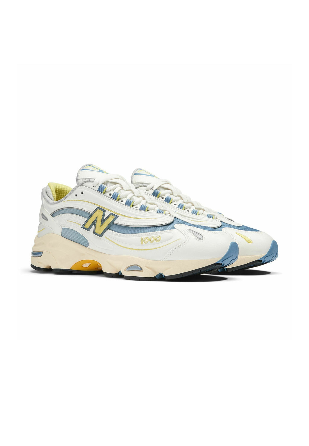 1000 - Trainers - white blue