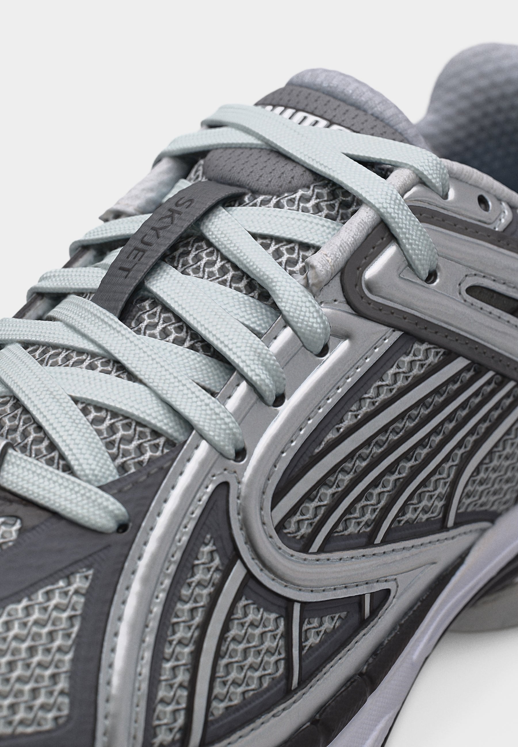 SKYJET PRISCO UNISEX - Trainers - silver-coloured/black/glacial gray