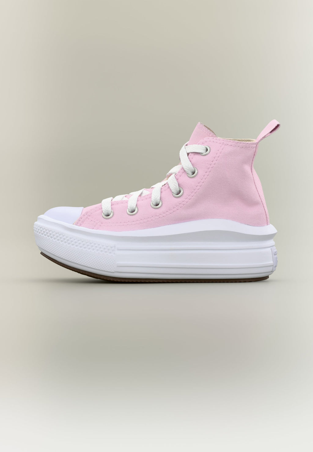 CHUCK TAYLOR ALL STAR MOVE PLATFORM UNISEX - High-top trainers - new found bloom/white/black