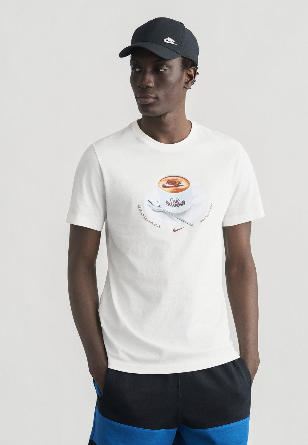 TEE CAFE MUG - Print T-shirt - sail