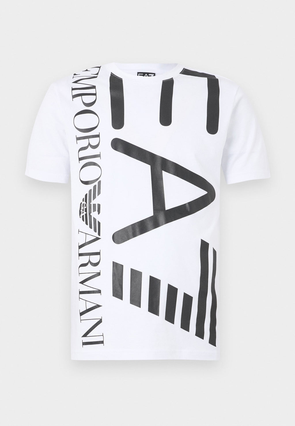 TRAIN LOGO SERIES TEE - Print T-shirt - white/black