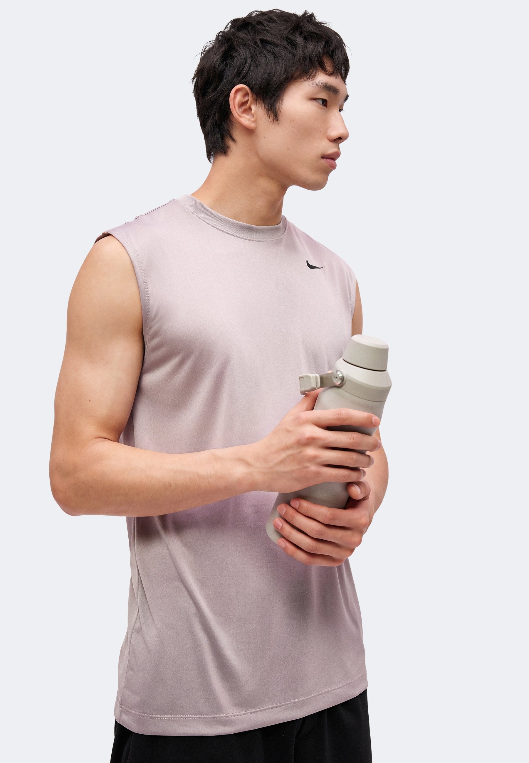 TEE RESET - Top - light violet ore/black
