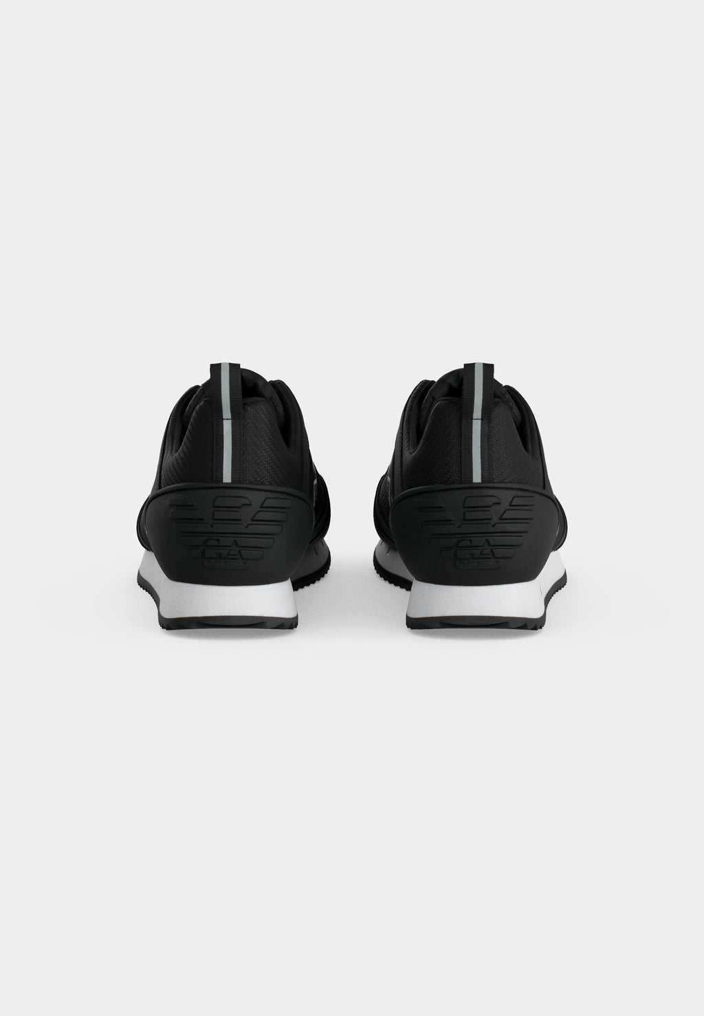 UNISEX - Trainers - black/silver-coloured/white