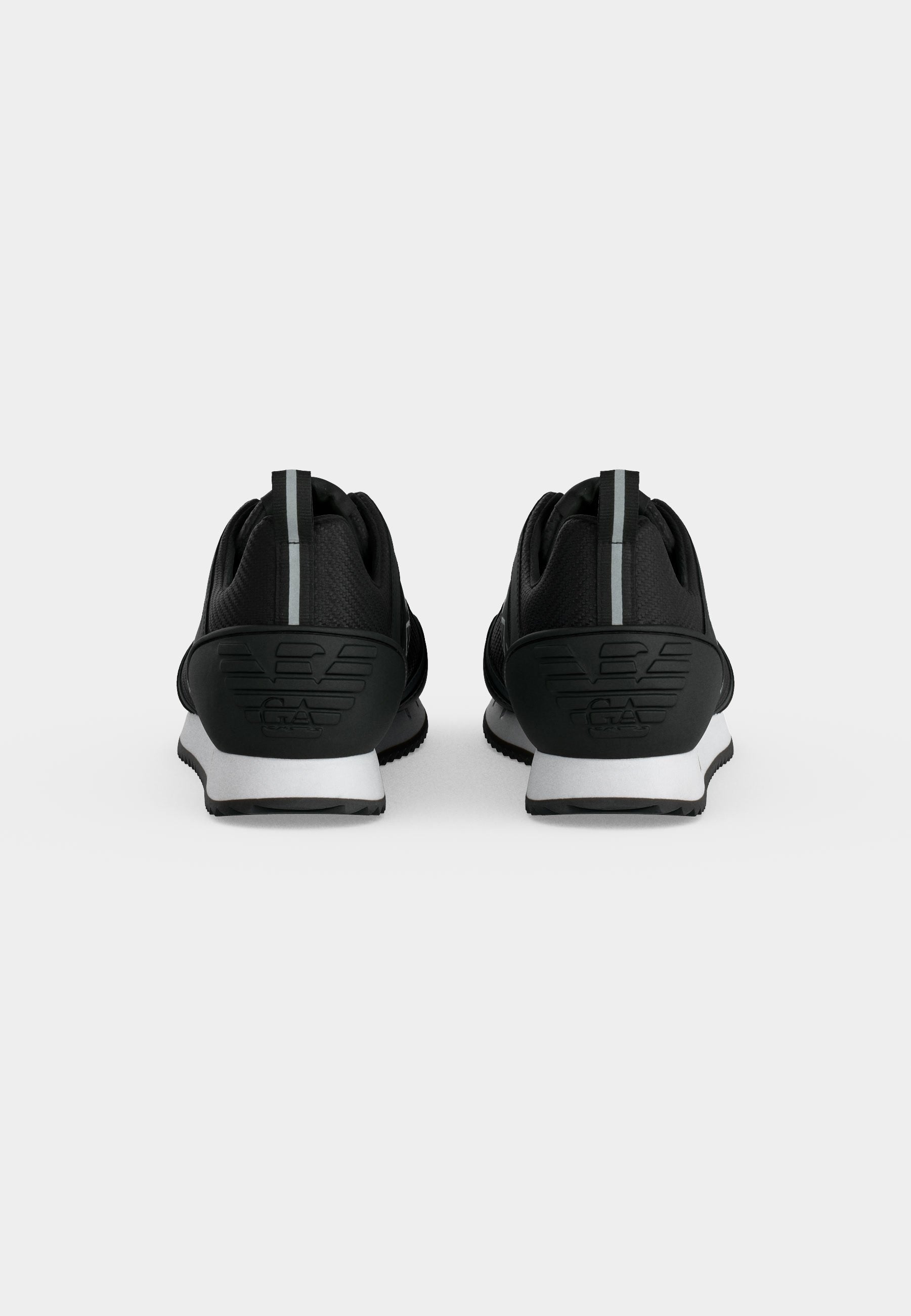 UNISEX - Trainers - black/silver-coloured/white