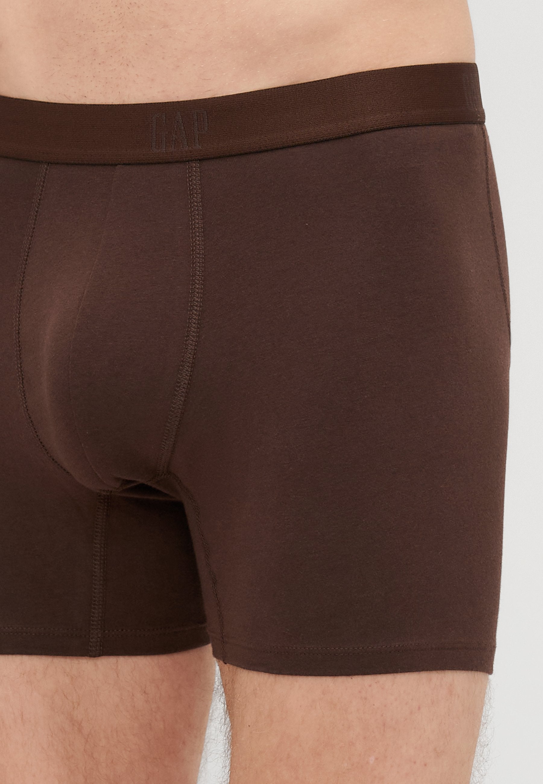 3 PACK - Boxer briefs - brown/dark brown/bordeaux