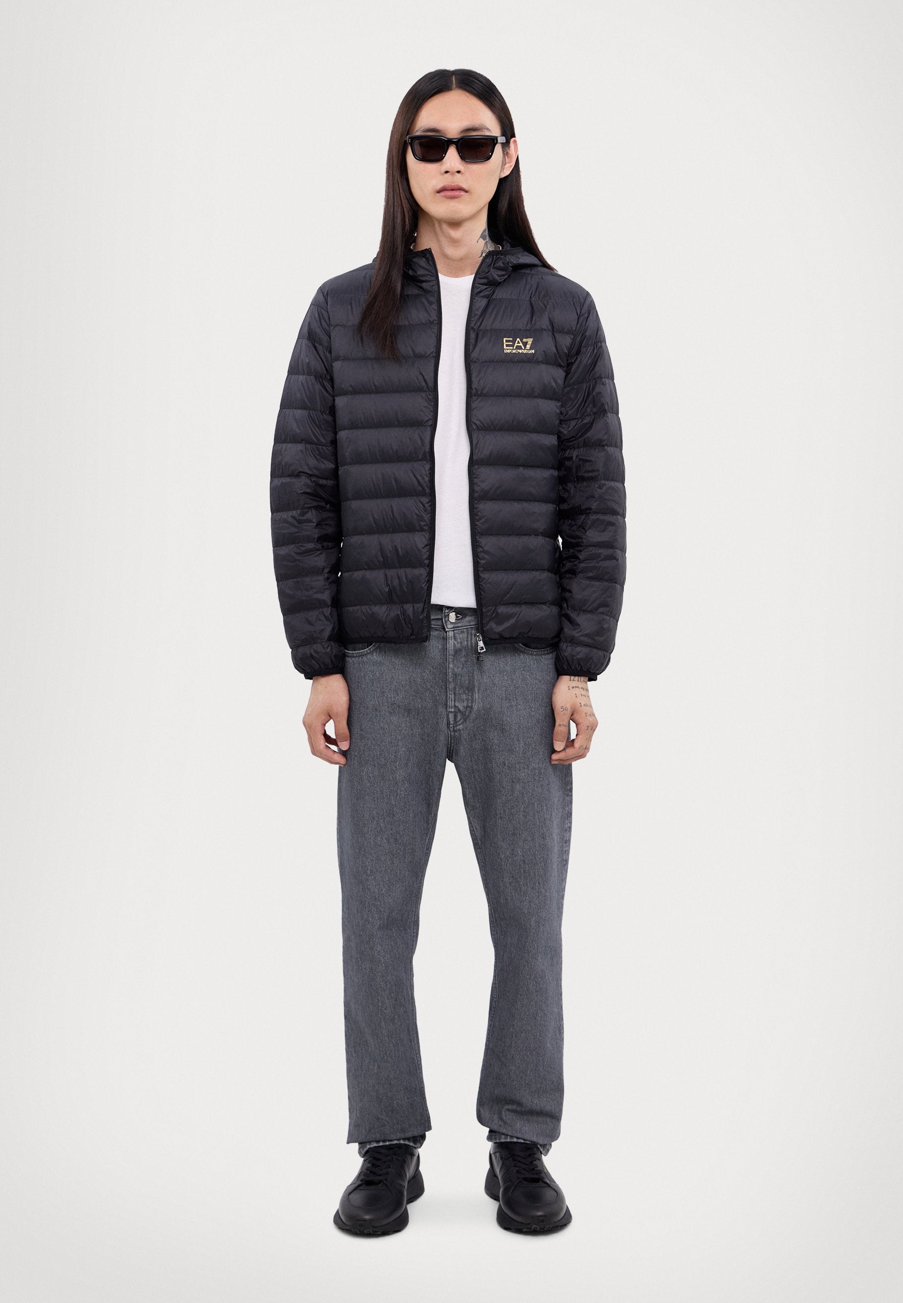 TRAIN CORE - Down jacket - black
