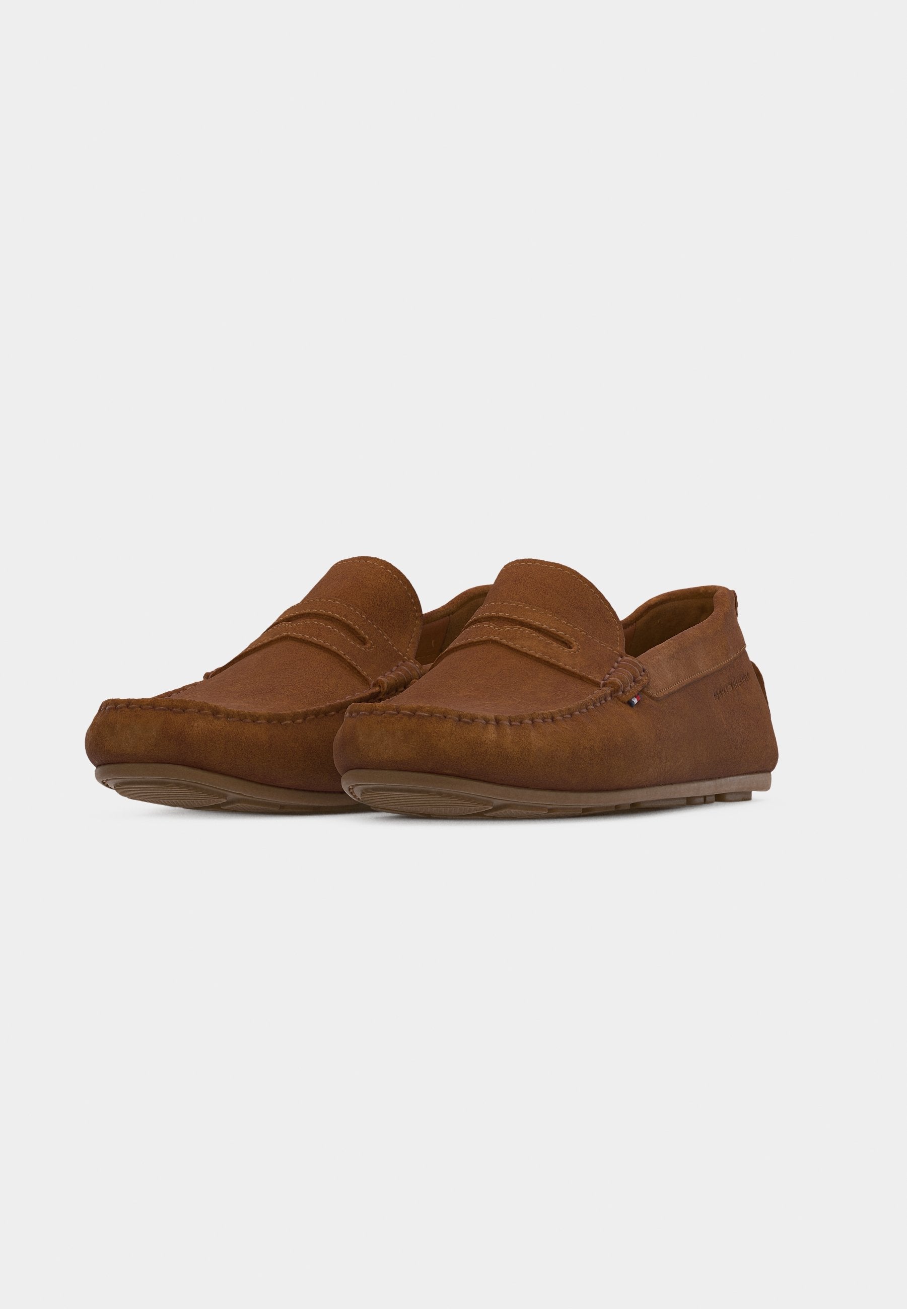 SUEDE CLEAT DRIVER SHOES - Moccasins - coconut grove