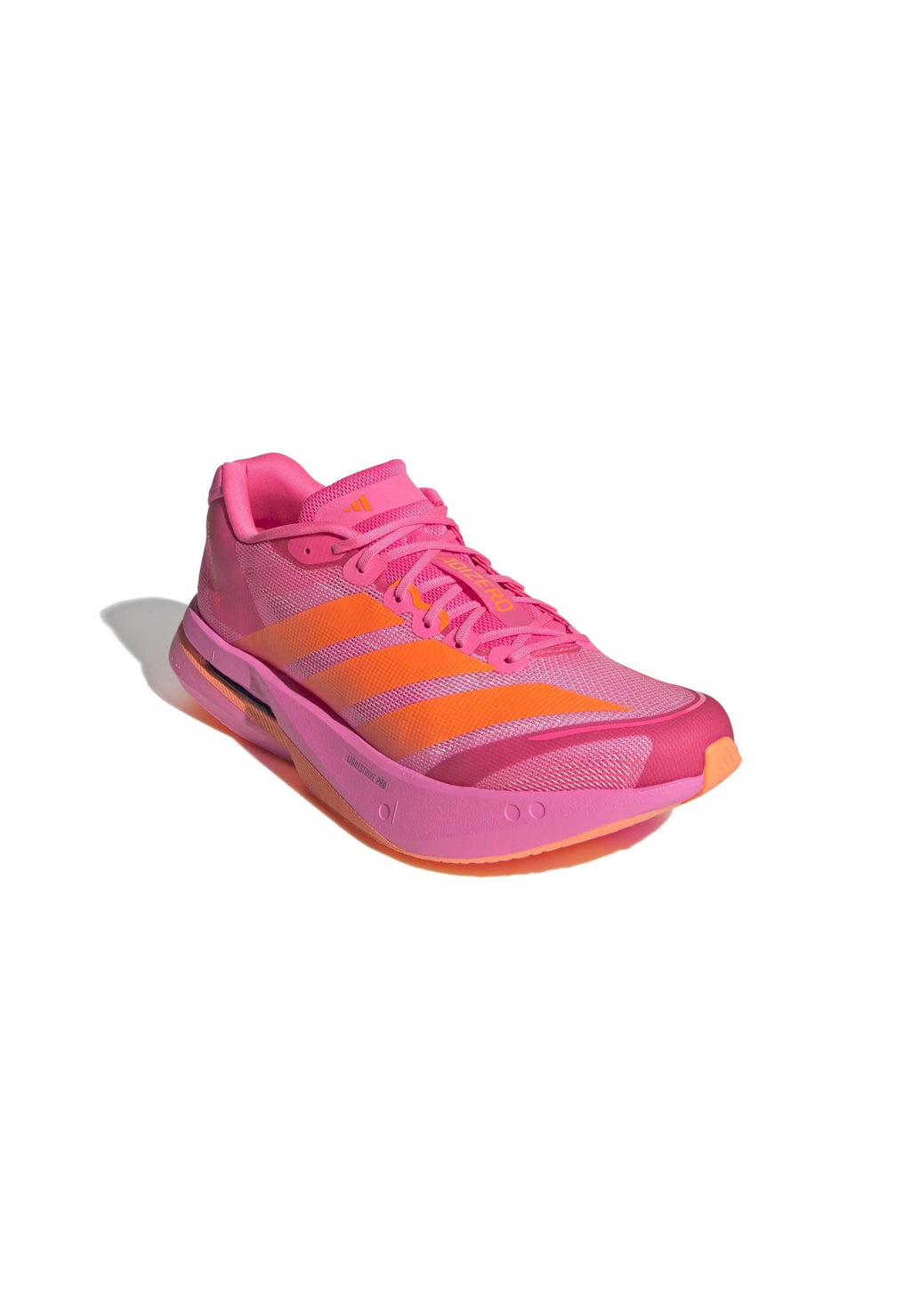 ADIZERO BOSTON 13 M - Road running shoes - lucid pink/lucid orange/iron metallic